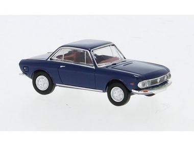 Brekina Lancia Fulvia Coupe, dunkelblau 1970