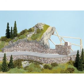 H0-TT Mauerplatte XL Dolomit