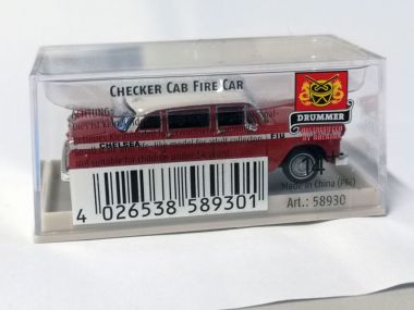 Checker Cap, Fire Car