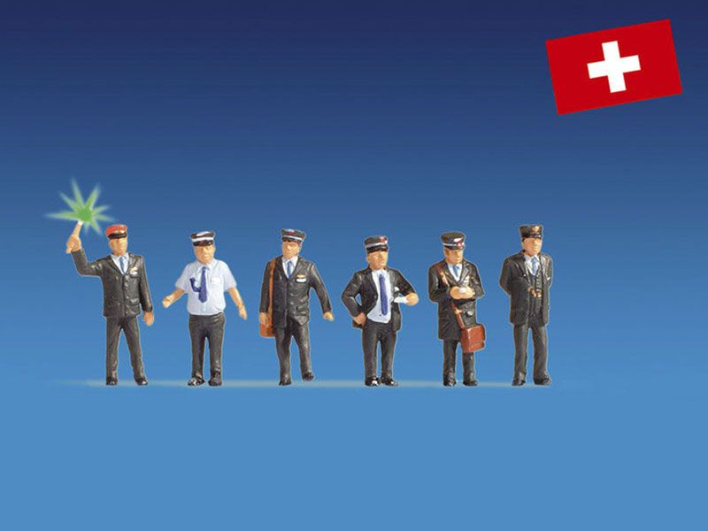 H0 Bahnpersonal beleuchtet, Schweiz