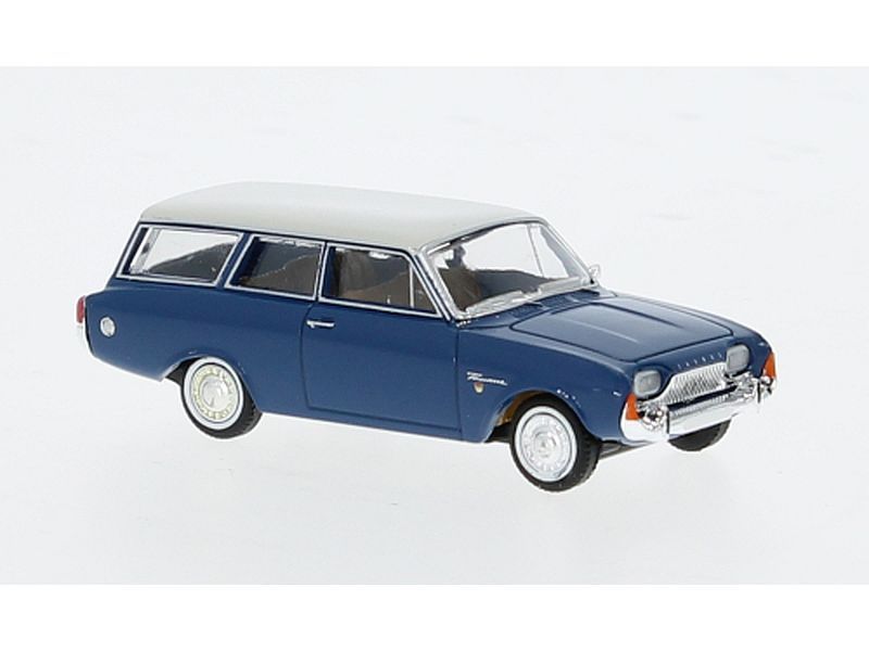 Brekina Ford Taunus P3 Turnier, blau/weiss 1964