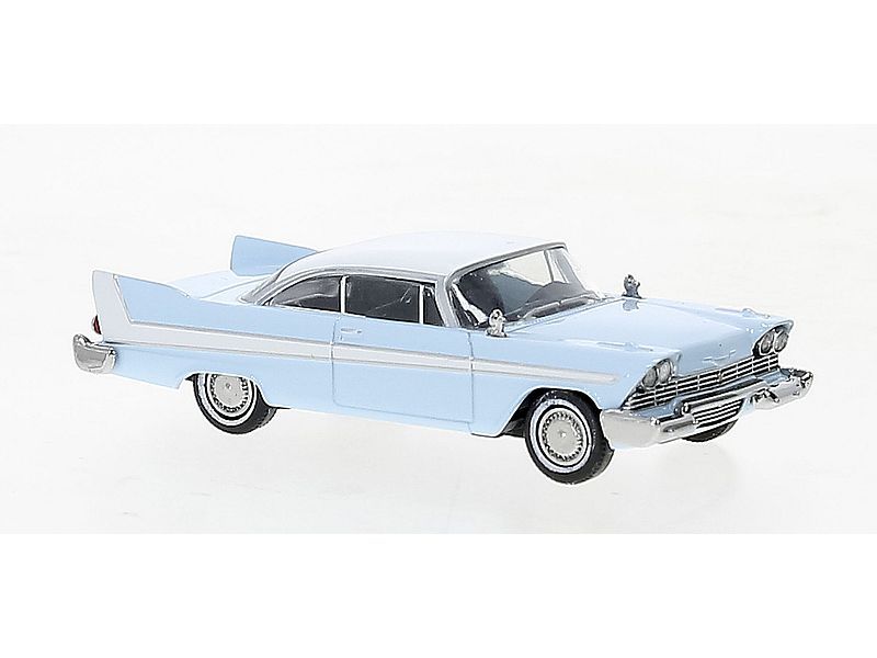 Plymouth Fury hellblau, weiss, 1958