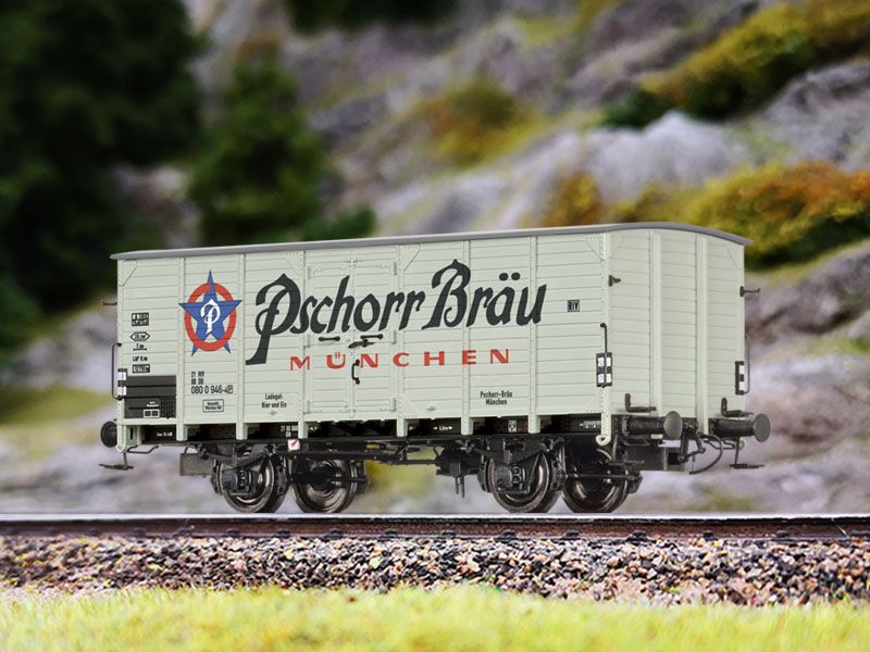 Bierwagen "PSCHORR BRÄU" der DB