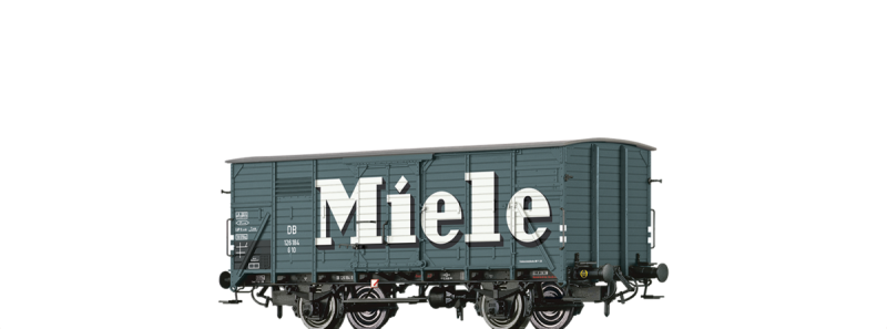 GEDECKTER GÜTERWAGEN G10 „MIELE” DER DB