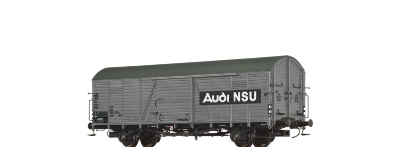 GEDECKTER GÜTERWAGEN HBCK291 „AUDI NSU” DER DB