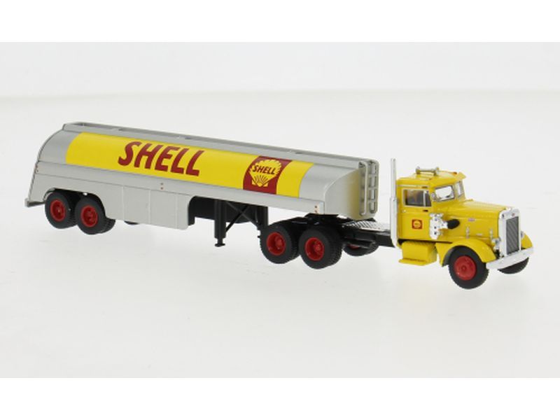 Brekina Peterbilt 281 Tank-SZ, Shell 1955, 1:87