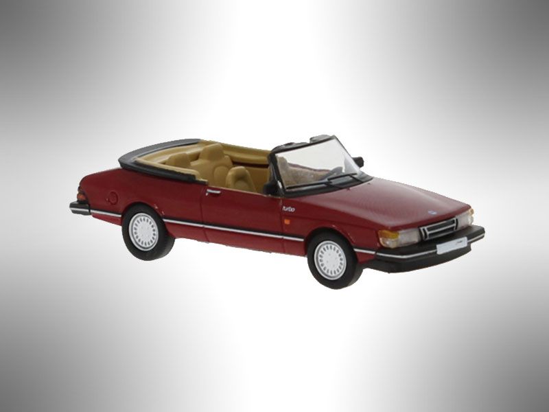 Saab 900 Cabriolet, rot, 1986