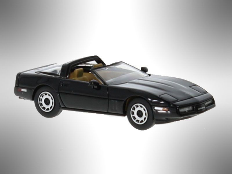 Chevrolet Corvette C4, schwarz, 1984, Targadach liegt ein