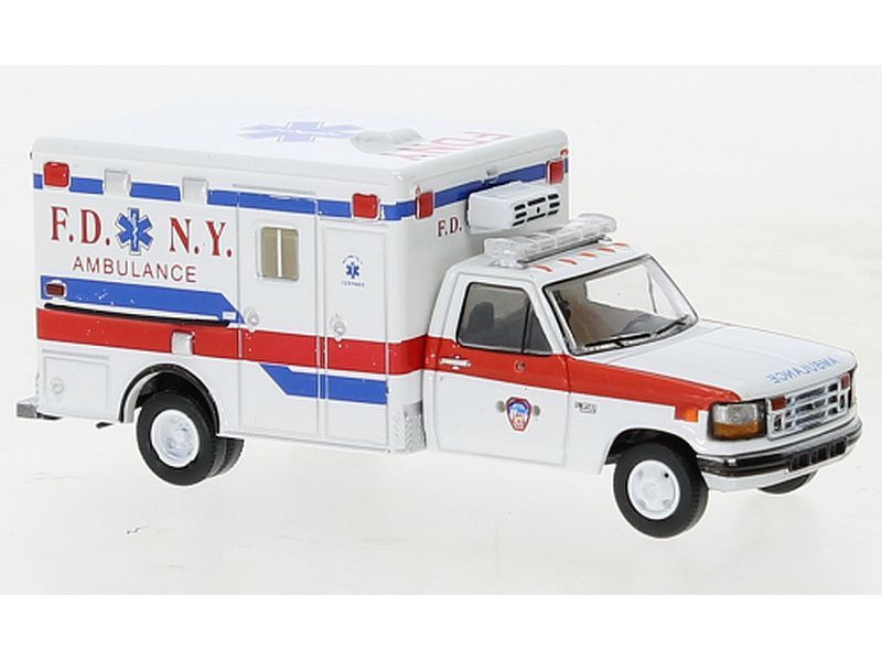 Ford F-350 Horton Ambulance, weiss, FDNY, 1997