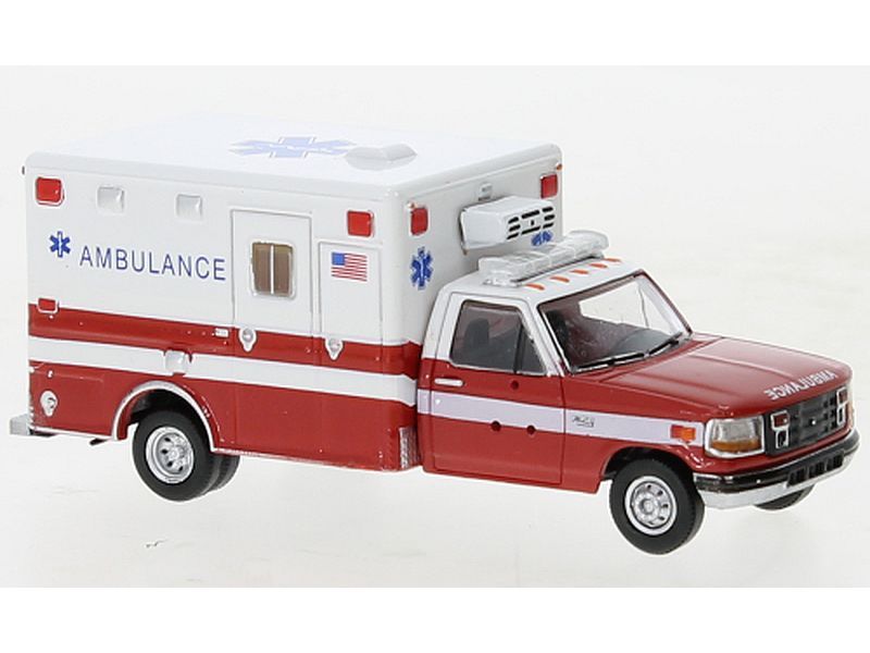 Ford F-350 Horton Ambulance, weiss/rot, 1997