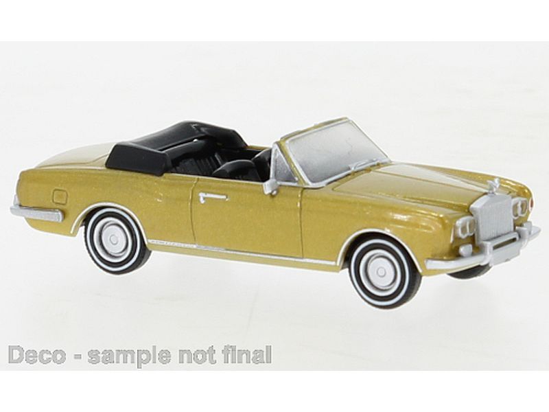 Rolls Royce Corniche gold 1971